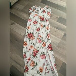 floral dress size s